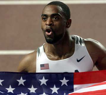 Εκανε 9.75 ο Γκέι στα 100μ. αλλά με τη βοήθεια του ανέμου