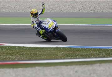 Στην Pole του ολλανδικού Moto GP ο Βαλεντίνο Ρόσι