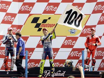 Ο «Doctor» Ρόσι έφτασε τις 100 νίκες στην καριέρα του