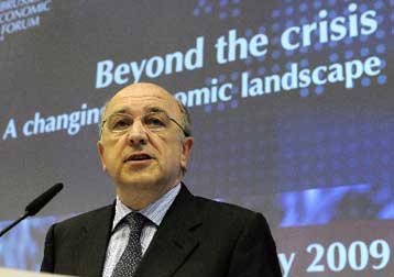 Μικρή βελτίωση της ευρωπαϊκής οικονομίας στο β εξάμηνο 2009 βλέπει ο Χ.Αλμούνια