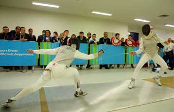 Αποκλείστηκαν οι Μπουρδάκου και Κονταρέλη στο ατομικό ξίφους ασκήσεως