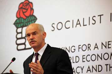 Οι σοσιαλιστές μπορούν να φέρουν την αλλαγή, είπε ο Γ.Παπανδρέου από το Μαυροβούνιο