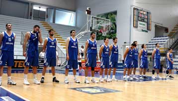 Στα προημιτελικά η ομάδα μπάσκετ ανδρών, παίζει με Μαυροβούνιο