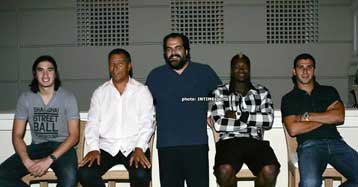 Στην Παιανία για πρώτη φορά Κατσουράνης και Λέτο με τον Τεν Κάτε να τους καλωσορίζει