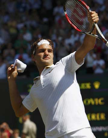 Στα ημιτελικά του Γουίμπλεντον προκρίθηκε ο Φέντερερ