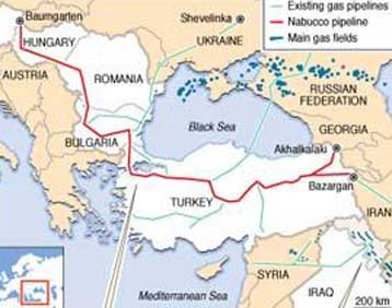 Στις 13 Ιουλίου υπογράφεται στην Τουρκία η συμφωνία για τον αγωγό Nabucco