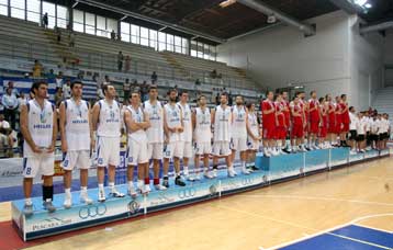 «Αργυρή» η εθνική μπάσκετ ανδρών στους Μεσογειακούς, 72-60 από την Κροατία