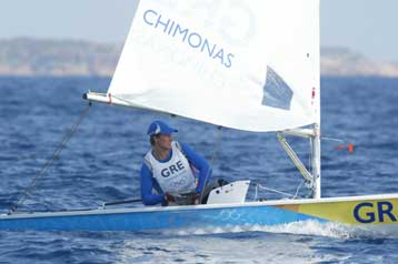 Το χάλκινο μετάλλιο στα laser κατέκτησε ο Χειμώνας στους Μεσογειακούς