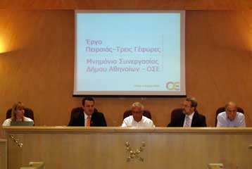 Μνημόνιο συνεργασίας Δήμου Αθηναίων-ΟΣΕ για την ποιότητα ζωής στην πόλη
