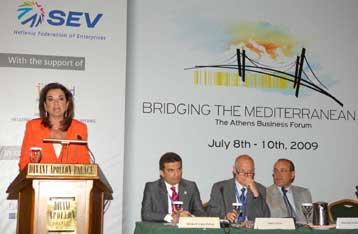 Η υλοποίηση της ευρωμεσογειακής συνεργασίας στο επίκεντρο Φόρουμ από τον ΣΕΒ