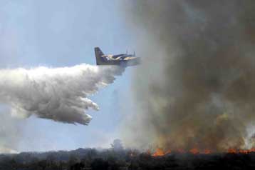 Μεγάλα πυρκαγιά στο Νικολίτσι Φθιώτιδας