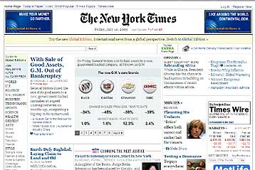 Το ενδεχόμενο συνδρομής στην ηλεκτρονική έκδοσή τους εξετάζουν οι New York Times