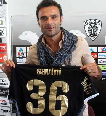 Υπέγραψε και παρουσιάστηκε ο Σαβινί από τον ΠΑΟΚ