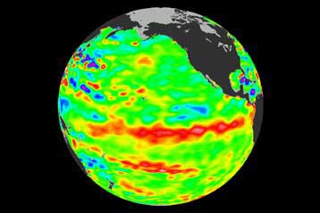Την επανεμφάνισή του κάνει φέτος το μετεωρολογικό φαινόμενο Ελ Νίνιο