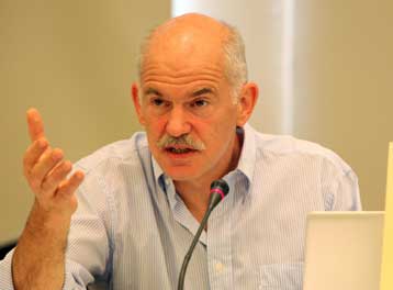 Διαφωνία για το ταξίδι Μπακογιάννη στην Αγκυρα εκφράζει ο Γ.Παπανδρέου