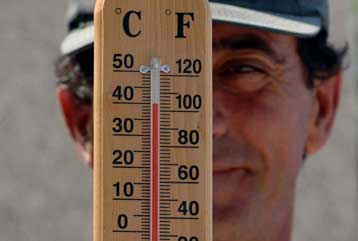 Υψηλός κίνδυνος πυρκαγιάς με τον υδράργυρο στους 40 βαθμούς