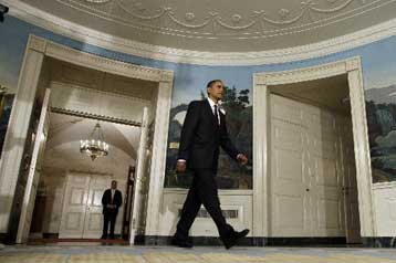 Για πρώτη φορά κάτω από το 60% η δημοτικότητα του Μπαράκ Ομπάμα