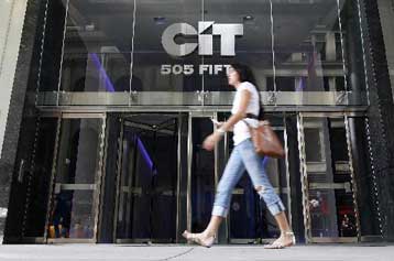 «Φιλί της ζωής» για την προβληματική αμερικανική τράπεζα CIT με 3 δισ. δολάρια