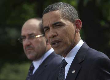 Να καταστήσουν το Ιράκ μία ασφαλή χώρα, δεσμεύτηκαν Ομπάμα και Αλ Μαλίκι