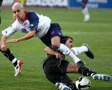 Μόνο φιλικό δεν ήταν το ματς Γκέρμιναλ – Πανιώνιος (0-0) με νεύρα και παραλίγο ξύλο