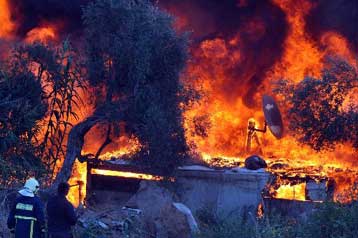 Πύρινα μέτωπα στην Εύβοια, υπό έλεγχο η φωτιά στον Πάνορμο Σκοπέλου