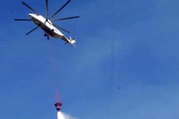 Φωτιές στους νομούς Κορινθίας και Αρκαδίας