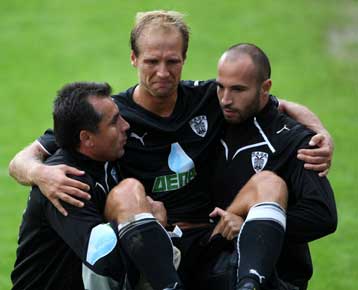 Πρώτη προπόνηση του Βιτόλο με τον ΠΑΟΚ, χαλαρό τρέξιμο ο «Μούσλι»