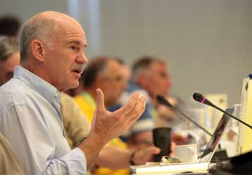 Καθαρή και αμετάβλητη η θέση μας για την Προεδρική εκλογή, τονίζει ο Γ.Παπανδρέου