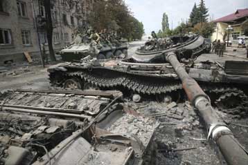 Σε επιφυλακή οι ρωσικές δυνάμεις στην Νότια Οσετία