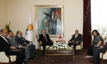 Συνάντηση του Ερντογάν με Κούρδους πολιτικούς της Τουρκίας