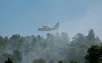Υπό έλεγχο τα πύρινα μέτωπα σε Καρδίτσα, Γρεβενά, Νίκαια Λάρισας και Σκόπελο