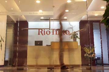 Συλλήψεις τεσσάρων στελεχών της Rio Tinto στην Κίνα για «εμπορική κατασκοπεία»