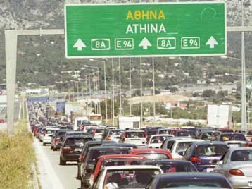 Σε επιφυλακή η Τροχαία για την επιστροφή των αδειούχων στα αστικά κέντρα