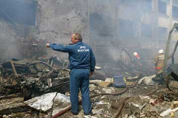 Έκρηξη σε αρχηγείο της αστυνομίας στην Ινγκουσετία με δεκάδες νεκρούς και τραυματίες