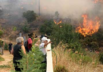 Συστάσεις της ΓΓ Πολιτικής Προστασίας προς τους κατοίκους όπου μαίνονται πυρκαγιές