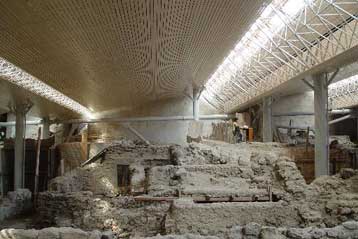 «Πράσινο φως» για την αντικατάσταση του στεγάστρου στο Ακρωτήρι Θήρας