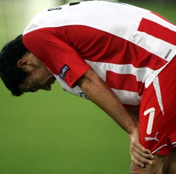 Θλάση πρώτου βαθμού ο Γκαλέτι, δύσκολα με Αλκμααρ