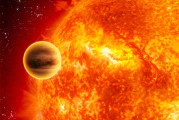 Μακρινός πλανήτης αυτοκτονεί με βουτιά στο μητρικό του άστρο