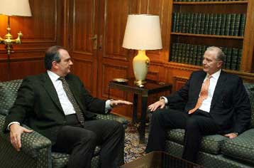 Συνάντηση του Κ.Καραμανλή με τον Γ.Προβόπουλο εν όψει της ΔΕΘ