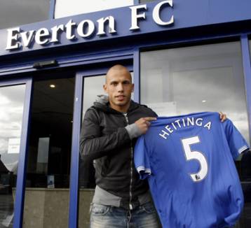 Toν Ολλανδό Χαϊτίνγκα ανακοίνωσε η Εβερτoν