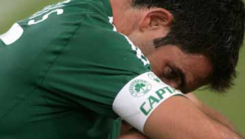 «Ήθελα να τελειώσω στον Παναθηναϊκό» είπε ο Καραγκούνης και υπέγραψε έως το 2012