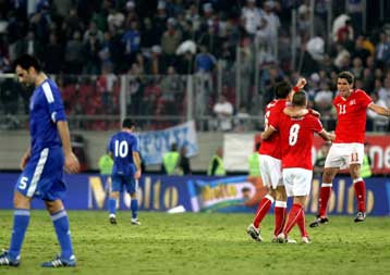 Αρνητική η παράδοση της εθνικής κόντρα στην Ελβετία