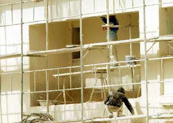 Μείωση 15,6% της οικοδομικής δραστηριότητας στο α΄εξάμηνο του 2009