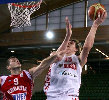 Στόχος επετεύχθη για τη Ρωσία, 62-59 την Κροατία