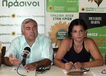 «Έχουμε συνεκτικές προτάσεις και πράσινες λύσεις» τονίζουν οι Οικολόγοι-Πράσινοι