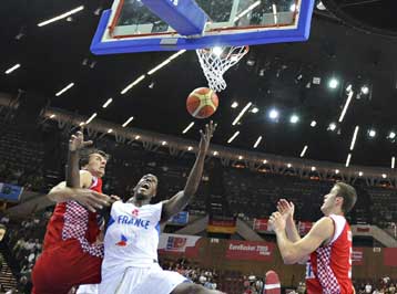 Και τυπικά 5η η Γαλλία, μετά το 69-62 επί της Κροατίας