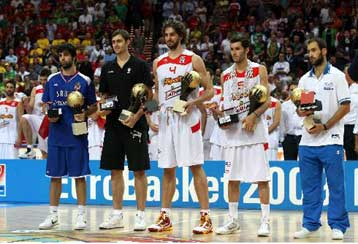 O Σπανούλης στην κορυφαία πεντάδα του Ευρωμπάσκετ