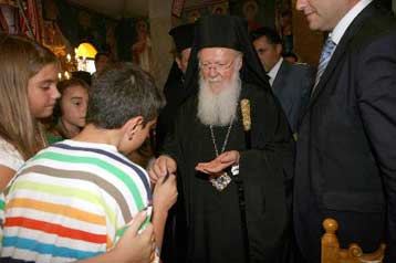 Την Τρίπολη επισκέφθηκε τη Δευτέρα ο Οικουμενικός Πατριάρχης Βαρθολομαίος