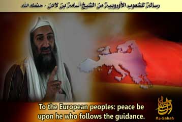 Νέο μήνυμα του Οσάμα Μπιν Λάντεν με αποδέκτες τους Ευρωπαίους