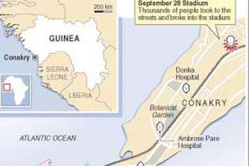 Κατακραυγή για δολοφονίες διαδηλωτών από τη χούντα στη Γουινέα